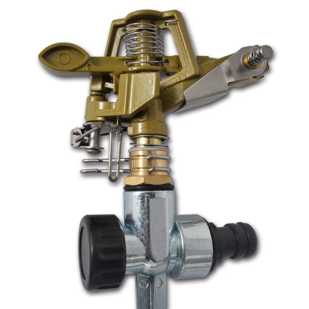 NNEVL Impulse Sprinklers Garden Watering Zinc Metal Spike 2 pcs-2