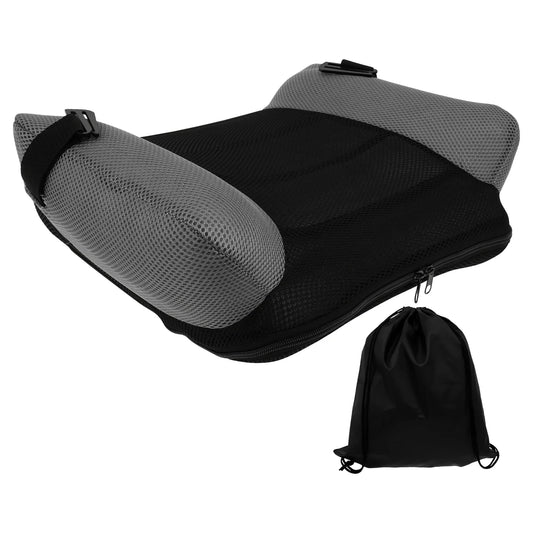 NNEOBA Inflatable Portable Car Booster Seat Cushion for Kids Toddlers Black-0