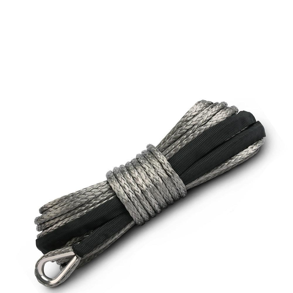 NNEDSZ Winch Rope 5.5mm x 13m Dyneema Synthetic Rope Tow Recovery Offroad 4wd4x4-0