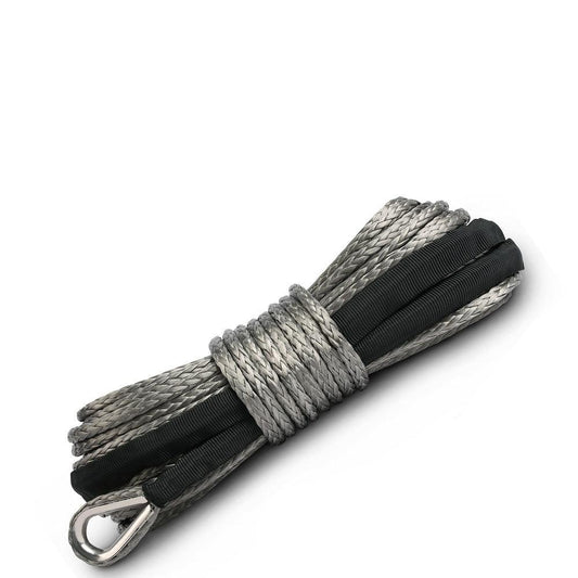 NNEDSZ Winch Rope 5.5mm x 13m Dyneema Synthetic Rope Tow Recovery Offroad 4wd4x4-0