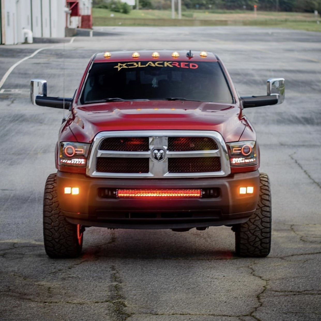 Dual Color Strobe 31.5 Inch Led Light Bar-1