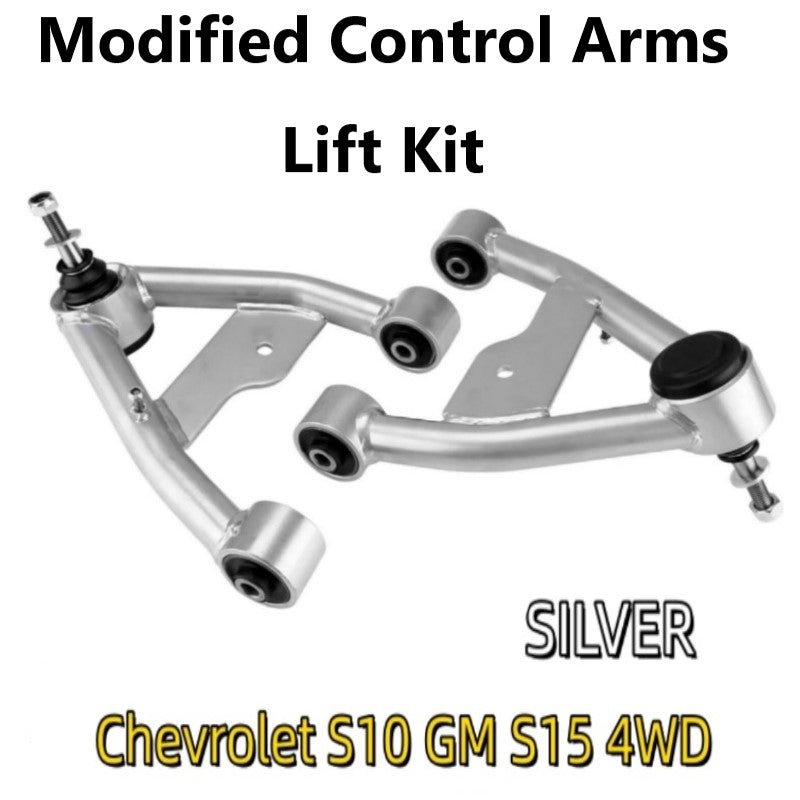 Bulk Orders | Custom Colors | MOQ 20 Front Upper Control Arms For 1982-2001 Chevy S10 GM S15 4WD w/Ball Joint Heavy Duty Tubular Suspension 2-4" Lift Leveling Kits-3