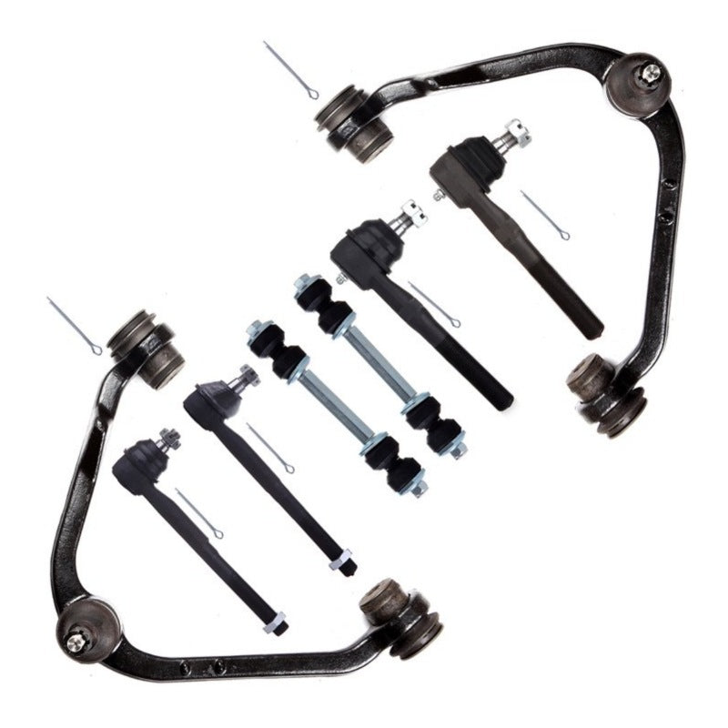 Bulk Orders | Custom Colors | MOQ 20 8PCS Ford Front Upper Control Arm for  FORD F150 K8726T K8728T 5L3Z3085B 5L3Z3084B with  w/Ball Joint + Sway Bars + Outer Tie Rods Suspension-4